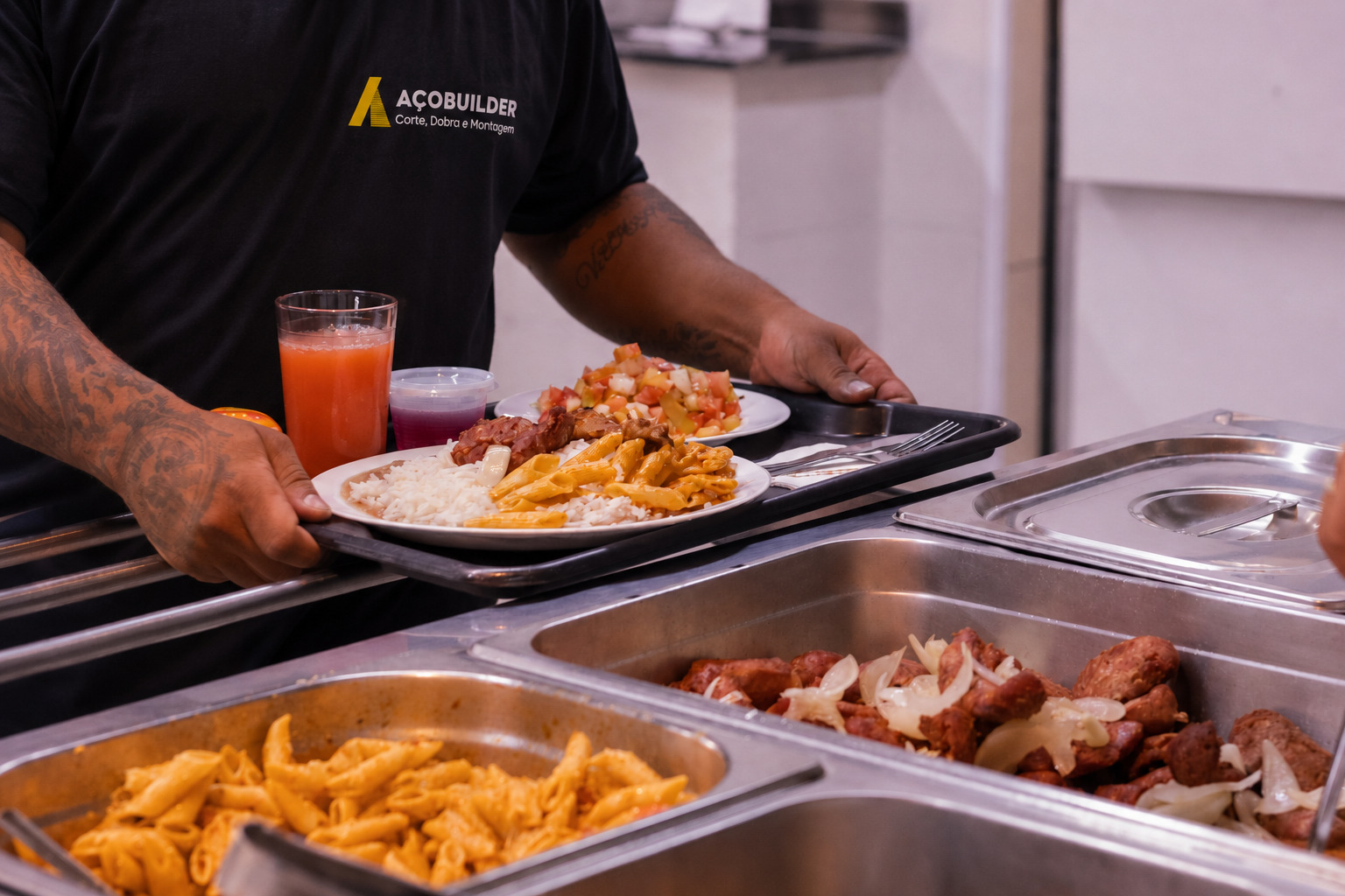 Restaurante para Empresas em Limeira – AÇO BUILDER Constrói Restaurante Corporativo com a DEGUSTA